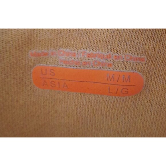 Merrell Rockstar Logo Sweatshirt M/M Tan Cotton Blend Crewneck Cozy core Outdoor - Picture 3 of 7